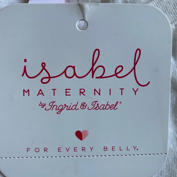 Stylish Maternity White Top Gies With Everything - Picture 7 of 8